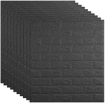 3D White Brick Wallpaper (70 x 77 CM - 1 Sheet)) - Wallpaper By Zanic 